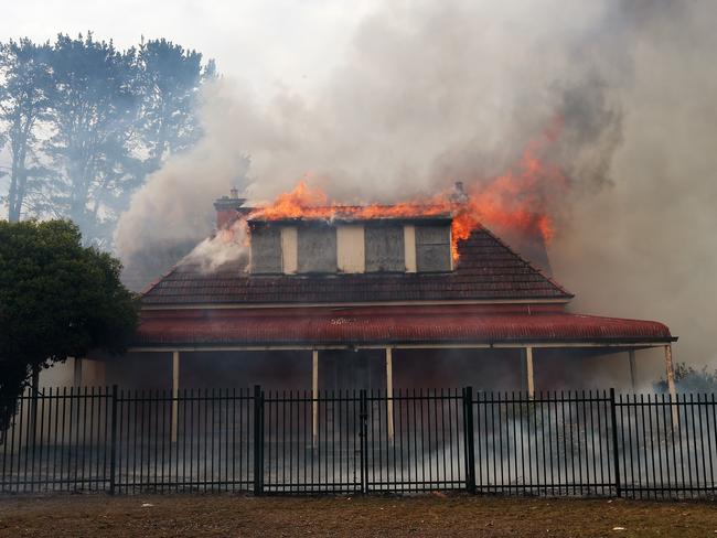 Another of the nearly 200 homes that were wiped out, with hundreds more damaged.