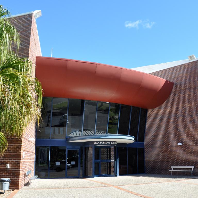 The Central Queensland University Gladstone campus is surrounded by parklands and the Gladstone Harbour. Picture: Supplied