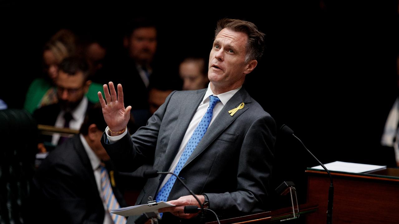 NSW Premier Chris Minns did not rule out finding another contractor. Picture: NewsWire / Nikki Short