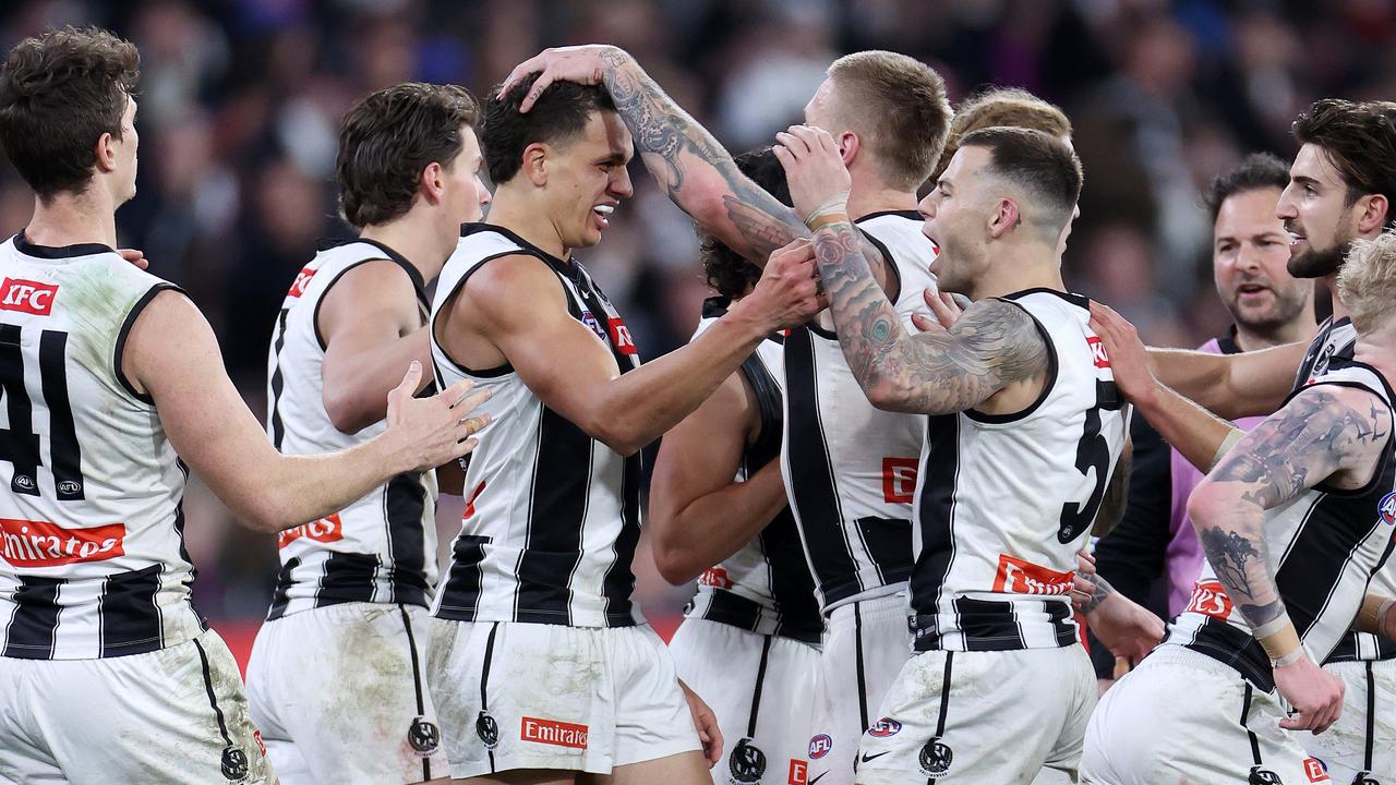 Collingwood has been hit by the flu. Picture: Mark Stewart