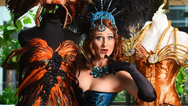 Cabaret performer Elena Gabrielle was supposed to meet a date at the Berlin Christmas market where a truck killed marketgoers. Picture: Rob Leeson.