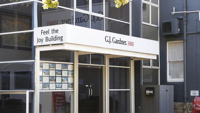 The office of GJ Gardner on Sandy Bay Road in Battery Point that is now closed. GJ Gardner Hobart goes into liquidation. Picture: Nikki Davis-Jones