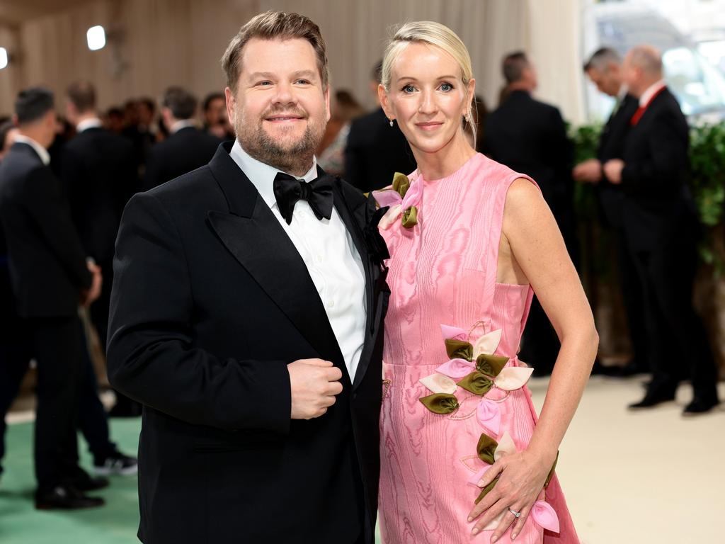The comedian attended the recent Met Gala with his wife, Julia Corden. Picture: Dimitrios Kambouris/Getty Images