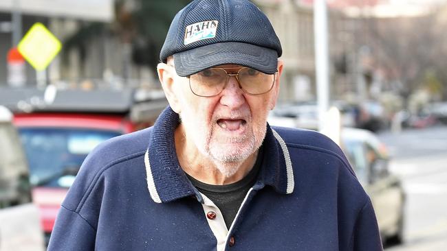 Brian William Ross outside Adelaide Magistrates Court. Picture: Tom Huntley.