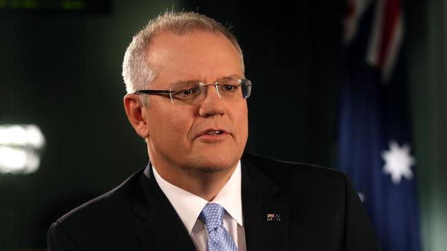 Federal Treasurer Scott Morrison. Picture: KYM SMITH