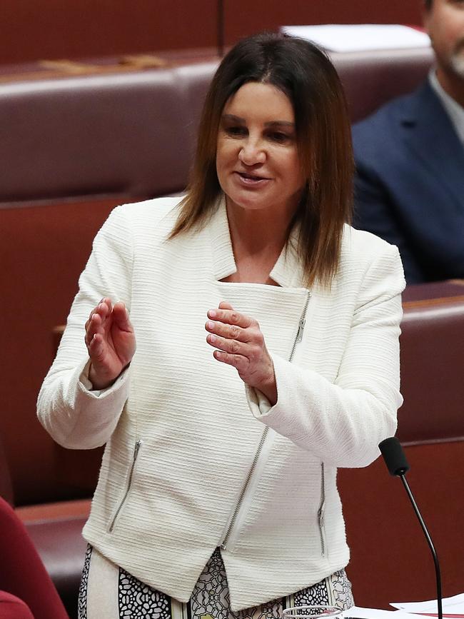 Senator Jacqui Lambie.