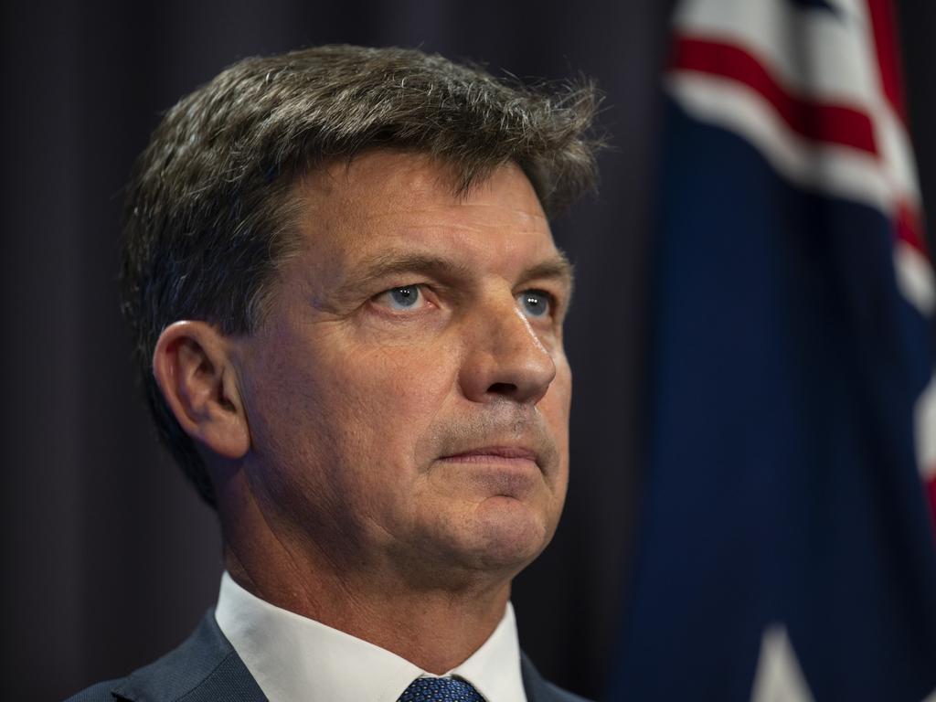 Angus Taylor, Minister for Industry, Energy and Emissions Reduction. Picture: Martin Ollman