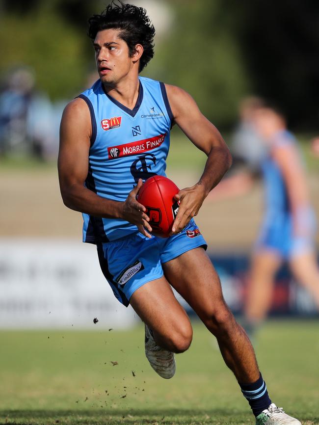 Shane McAdam has been a revelation for Sturt this season. Picture: MATT TURNER.