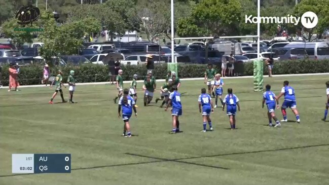 Replay: Pacific Youth Rugby Festival Day 1 - AU Superstars v Qld Samoa (U12)