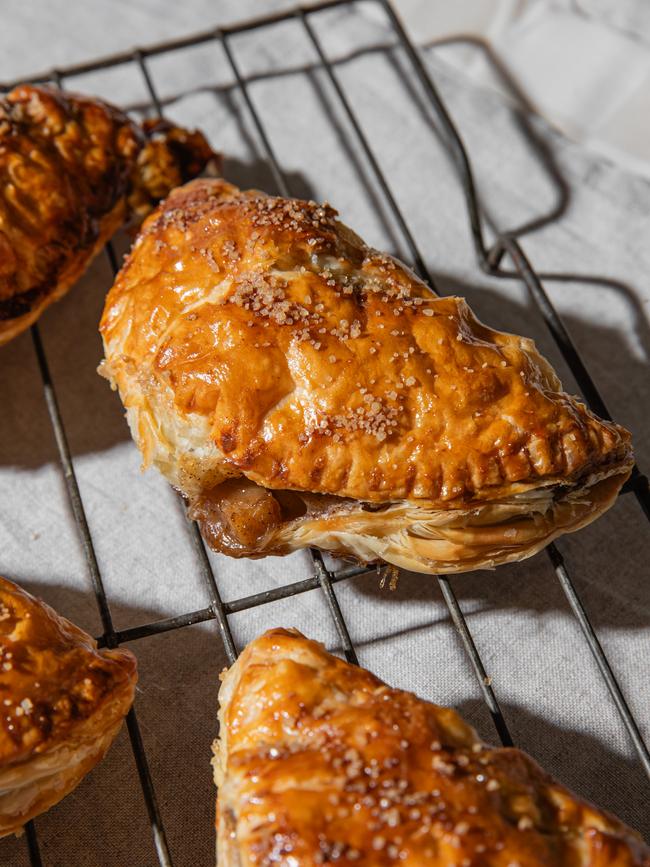 Apple turnovers are a special treat. Photo: Nikki To