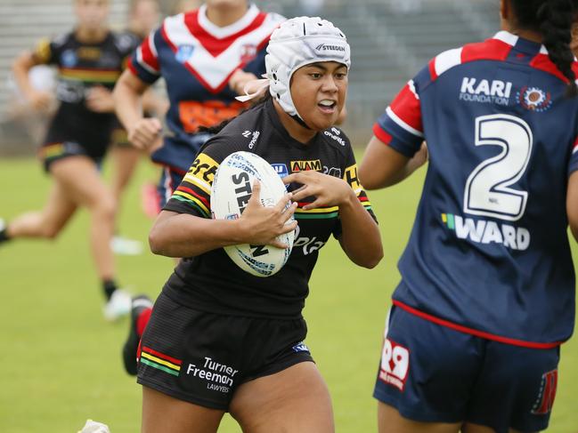 Anita Ropati in action for Penrith last year. Picture: Warren Gannon Photography.