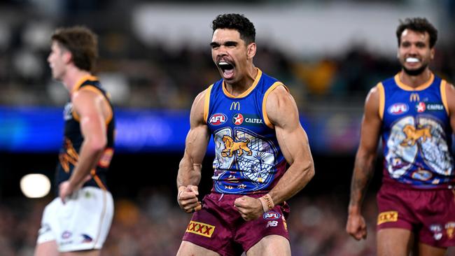 Rayner believes it is only a matter of weeks before Charlie Cameron is back to his All-Australian best. (Photo by Bradley Kanaris/Getty Images) *** BESTPIX ***