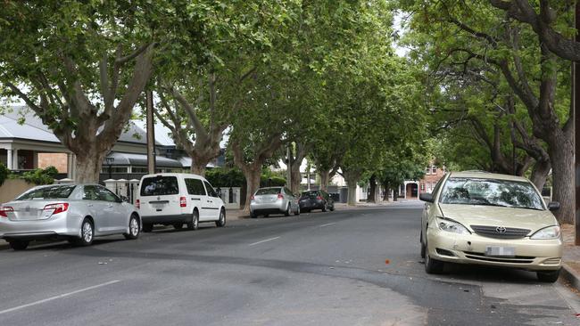 George St, Norwood, the scene of the alleged hit-and-run over which Jarman Impey was reported. Picture: Dean Martin