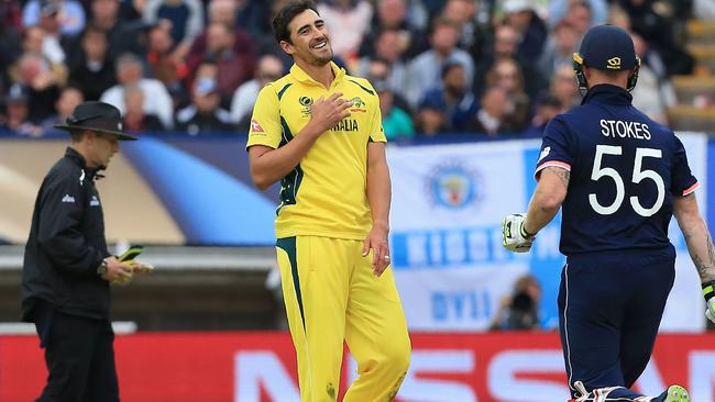 Mitchell Starc has struck a deal with Audi. Picture: AFP Photos