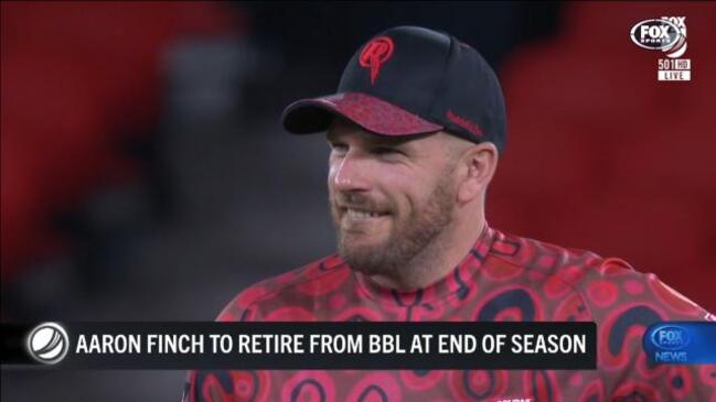 Aaron Finch announces BBL retirement