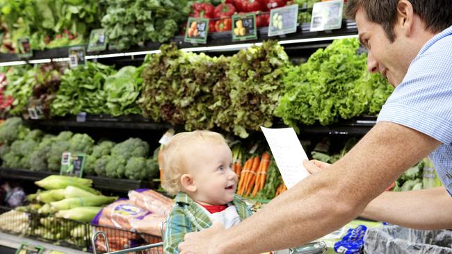 If this was my kid, it wouldn’t be smiling at the shopping list