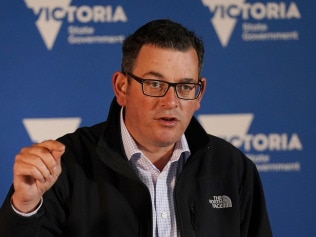 Victorian Premier Daniel Andrews. Picture: AAP Image/Michael Dodge.