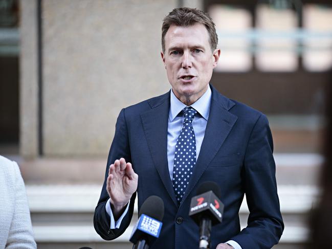 Federal MP Christian Porter has won a battle with media organisations who have access to the ABC’s unredacted defence. Picture: NCA NewsWire / Adam Yip