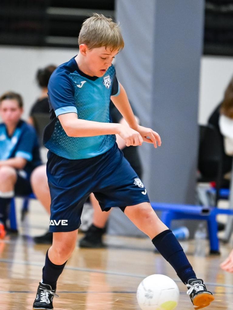 Baylen Jones playing futsal.