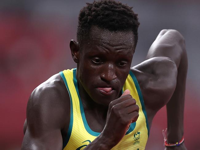 Peter Bol’s story captured Australia. Picture: Getty Images