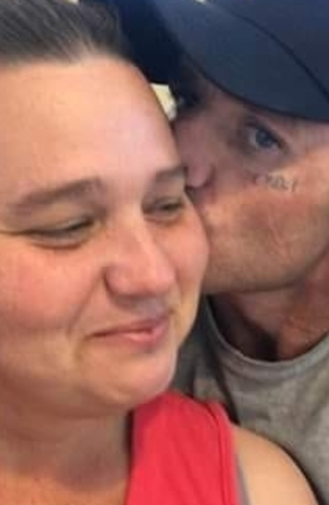 Chris Passmore, 39, and Kylie Parker, 42, were expecting their first child in December 2022 when they were killed in a double fatality crash at Booubyjan. Photo: Facebook