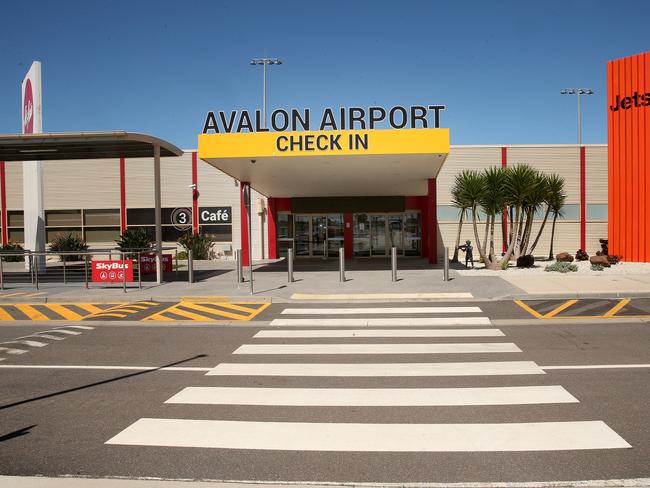 Avalon Airport closed. Picture: Alison Wynd