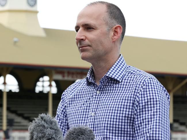 RNA chief executive Brendan Christou at the showgrounds. Picture: Liam Kidston