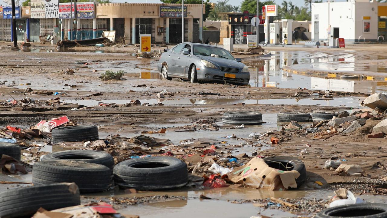 Al-Khaburah was one of the worst hit areas. Picture: Haitham Al-Shukairi/AFP