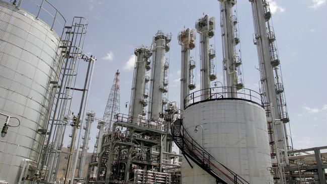 The waivers are related to work aimed at turning Iran’s heavy water Arak reactor into a less-dangerous light water reactor. Picture: AFP