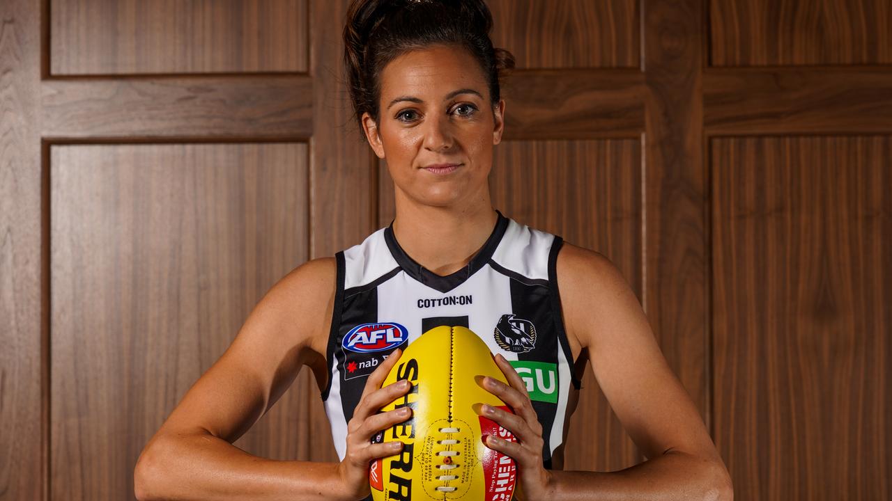 Collingwood captain Steph Chiocci took her team’s lack of success hard.