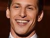 LOS ANGELES, CA - SEPTEMBER 20: Host Andy Samberg speaks onstage during the 67th Annual Primetime Emmy Awards at Microsoft Theater on September 20, 2015 in Los Angeles, California. (Photo by Kevin Winter/Getty Images)