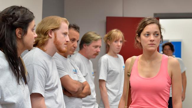 Sandra (Marion Cotillard) only has a weekend to convince her colleagues. Picture: Madman Films