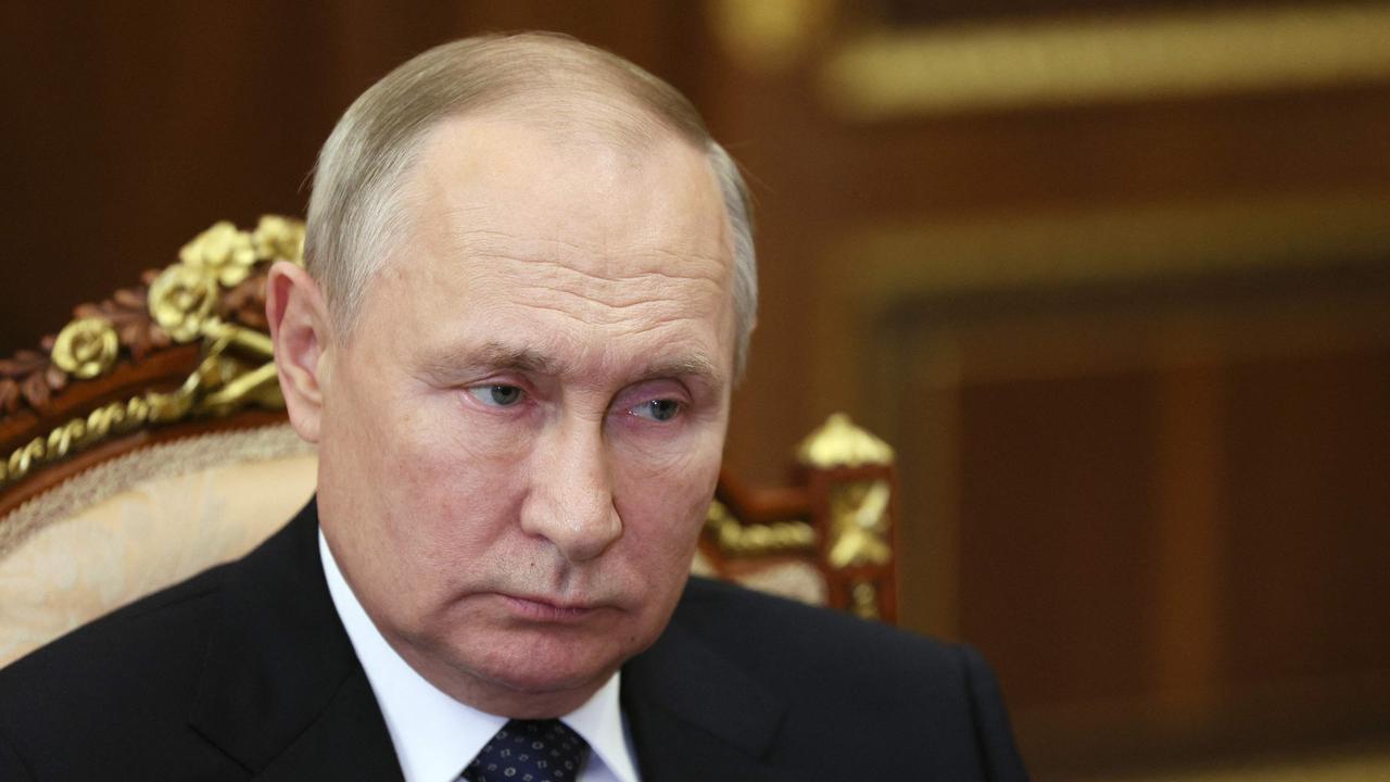 An expert has warned of possibly dire nuclear consequences Russian President Vladimir Putin is not reined in. Picture: Gavriil Grigorov/Sputnik/AFP