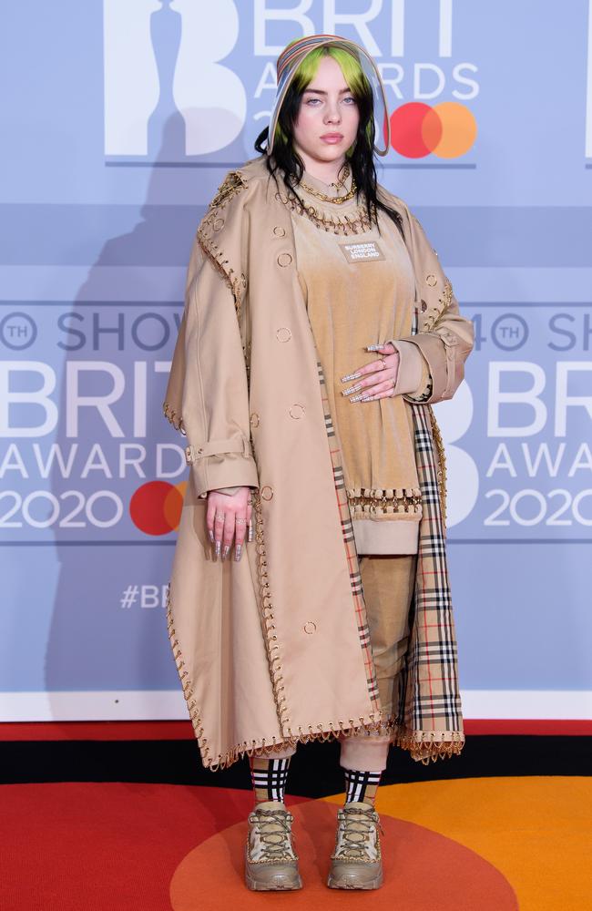 Billie Eilish wears lingerie on cover of British Vogue Photos