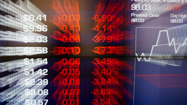 More red is expected on the ASX, but analysts hope last week’s huge plunges won’t be repeated. Picture: AAP