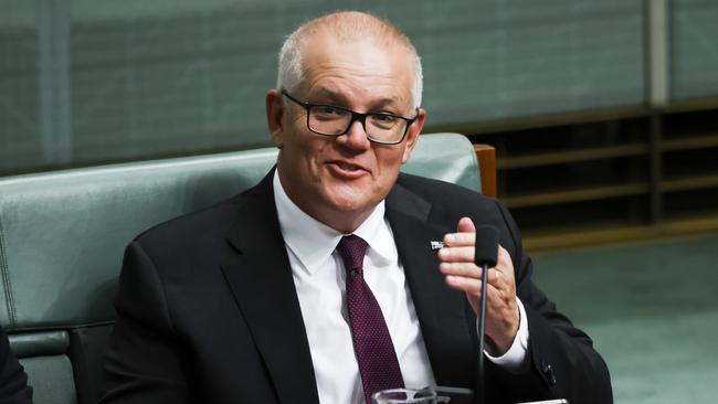 PwC, without irony, apparently considered Scott Morrison a reputational risk. Picture: NCA NewsWire/ Dylan Robinson