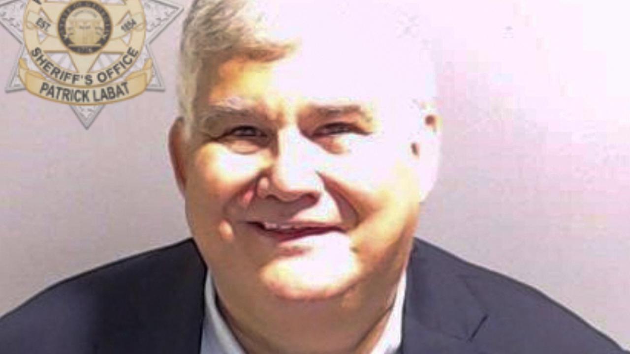 The booking photo of former chairman of the Georgia Republican Party and former Georgia state senator David Shafer. Picture: Fulton County Sheriff’s Office/AFP