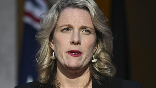 Home Affairs Minister Clare O'Neil at Parliament House in Canberra. Picture: Martin Ollman