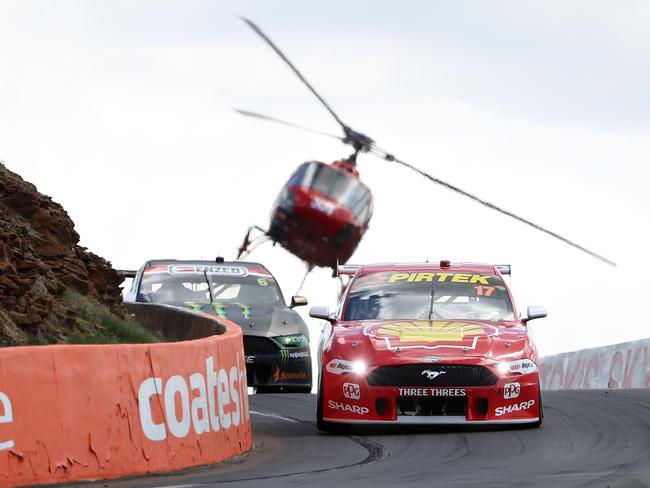 McLaughlin claimed his maiden Bathurst title. Picture: Robert Cianflone/Getty