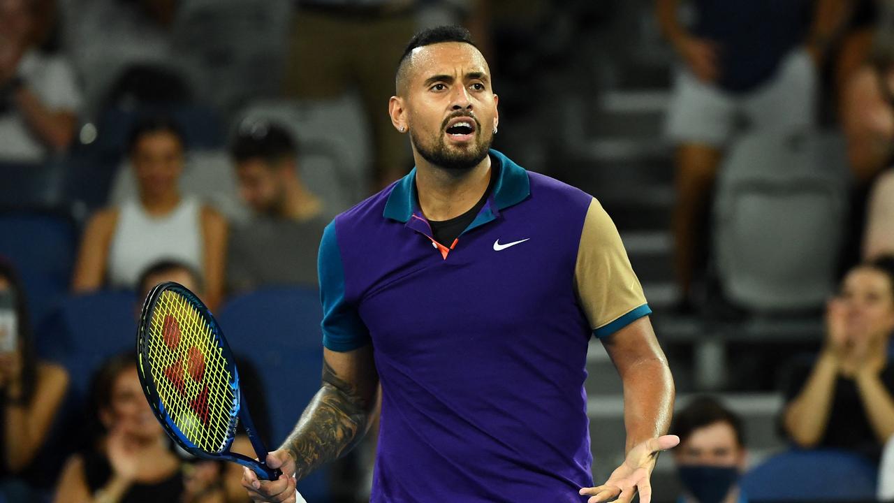 Kyrgios has come out strongly for Djokovic. Photo by William WEST / AFP-