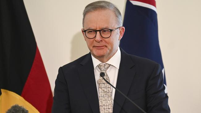 Prime Minister Anthony Albanese announced the appointment this morning. Picture: Martin Ollman