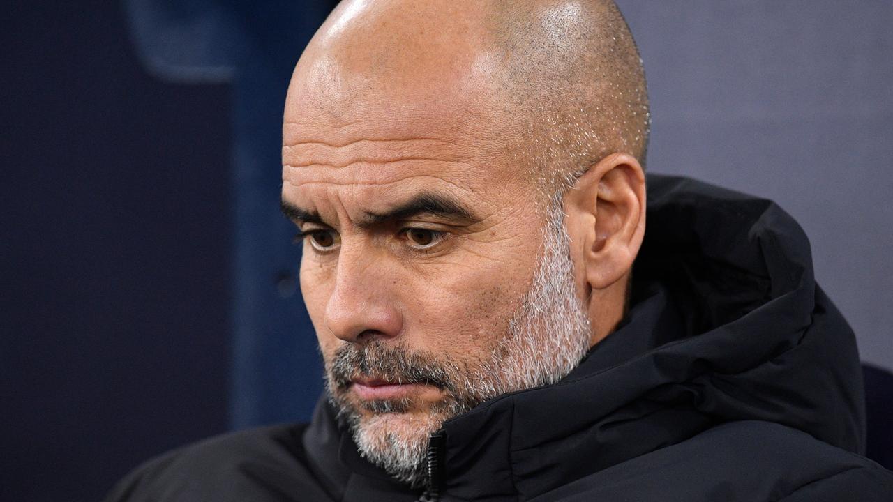 Not good, Pep. Not good. (Photo by Oli SCARFF / AFP)