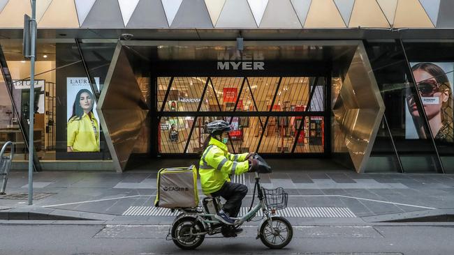 Retailers have been forced to keep their doors shut during the lockdown. Picture: Asanka Brendon Ratnayake/AFP