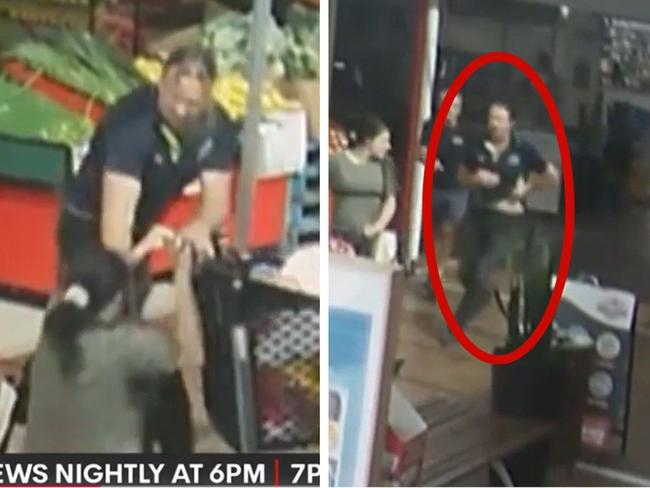 Stabbed IGA manager confronts alleged shoplifters