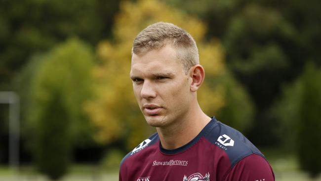 Tom Trbojevic will return for the Sea Eagles next week. Picture: Jonathan Ng