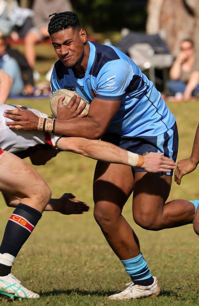 NSW CHS forward Simione Laiafi in action at the ASSRL National Championships. Picture: Darrell Nash/NashysPix