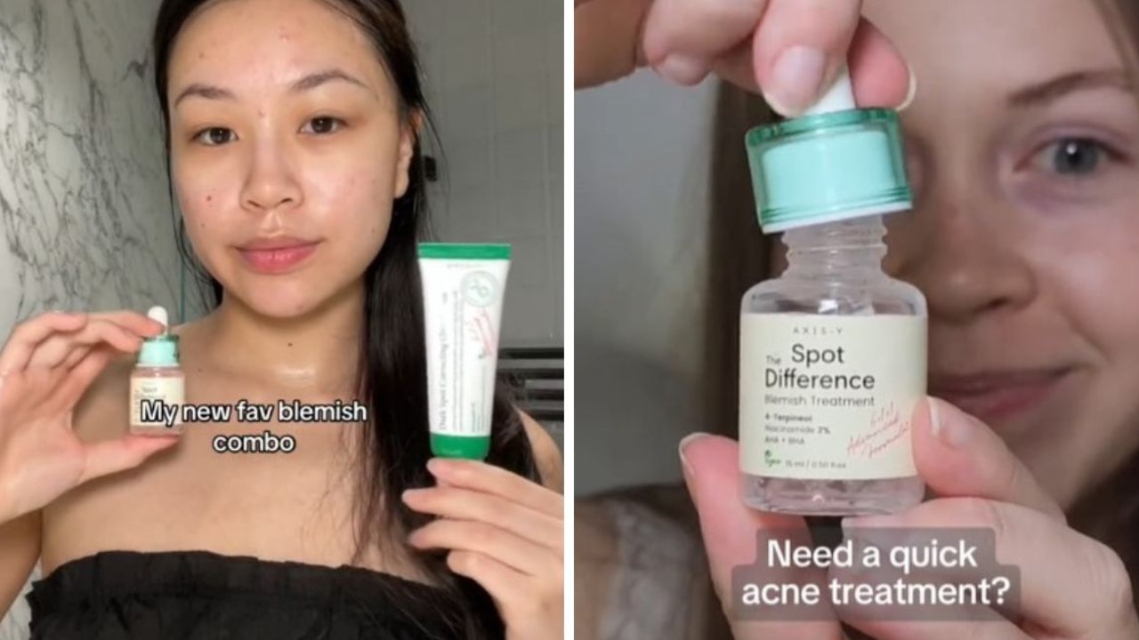 Don't miss out on Axis-Y's incredible Spot The Difference Blemish Treatment. Picture: TikTok/@thuytien_x, @axisy_us