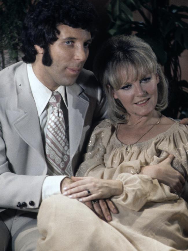 Petula Clark with another ladies man, Tom Jones. Picture: Getty