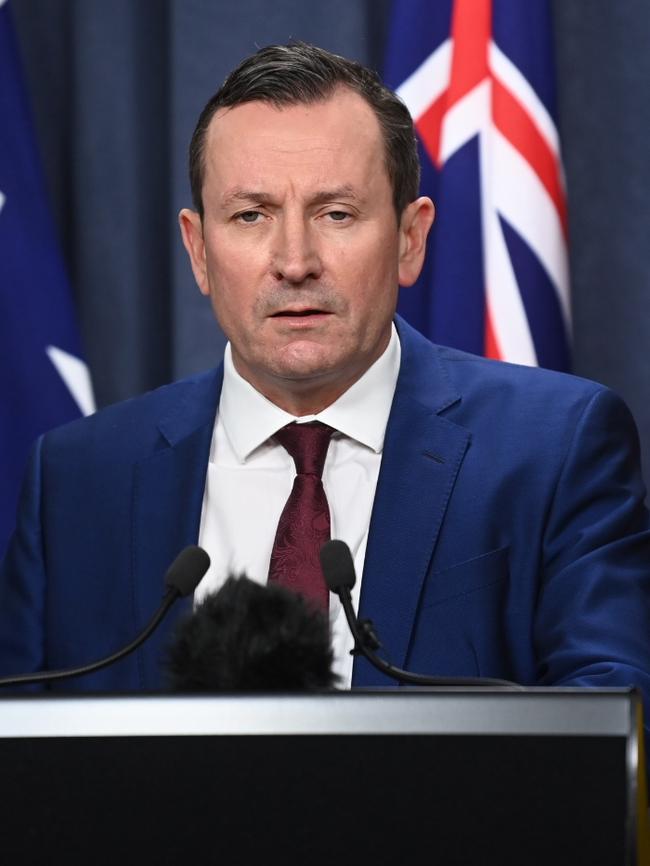 WA Premier Mark McGowan. Picture: Picture: Ian Munro/The West Australian