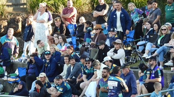 A sense of ‘Bombers fever’ swept through Evans Head during the team’s run towards the grand final. Photo: Evans Head Bombers.